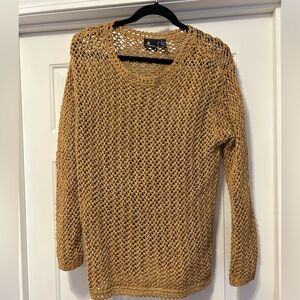 NWT Gold Sweater
